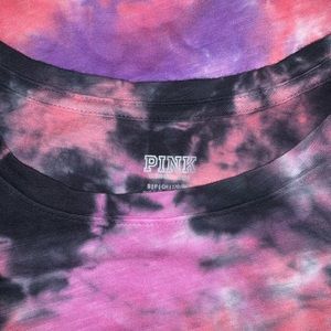 Victoria Secret PINK Tie Dye Shirt Size Small